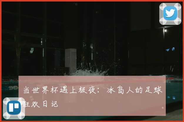 当世界杯遇上极夜:冰岛人的足球狂欢日记
