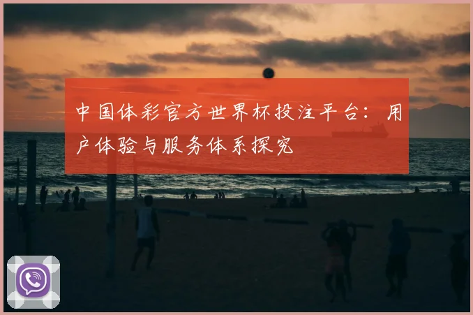 中国体彩官方世界杯投注平台：用户体验与服务体系探究
